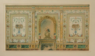Entwurf für das Innere von Osborne House von W.H. Homann
